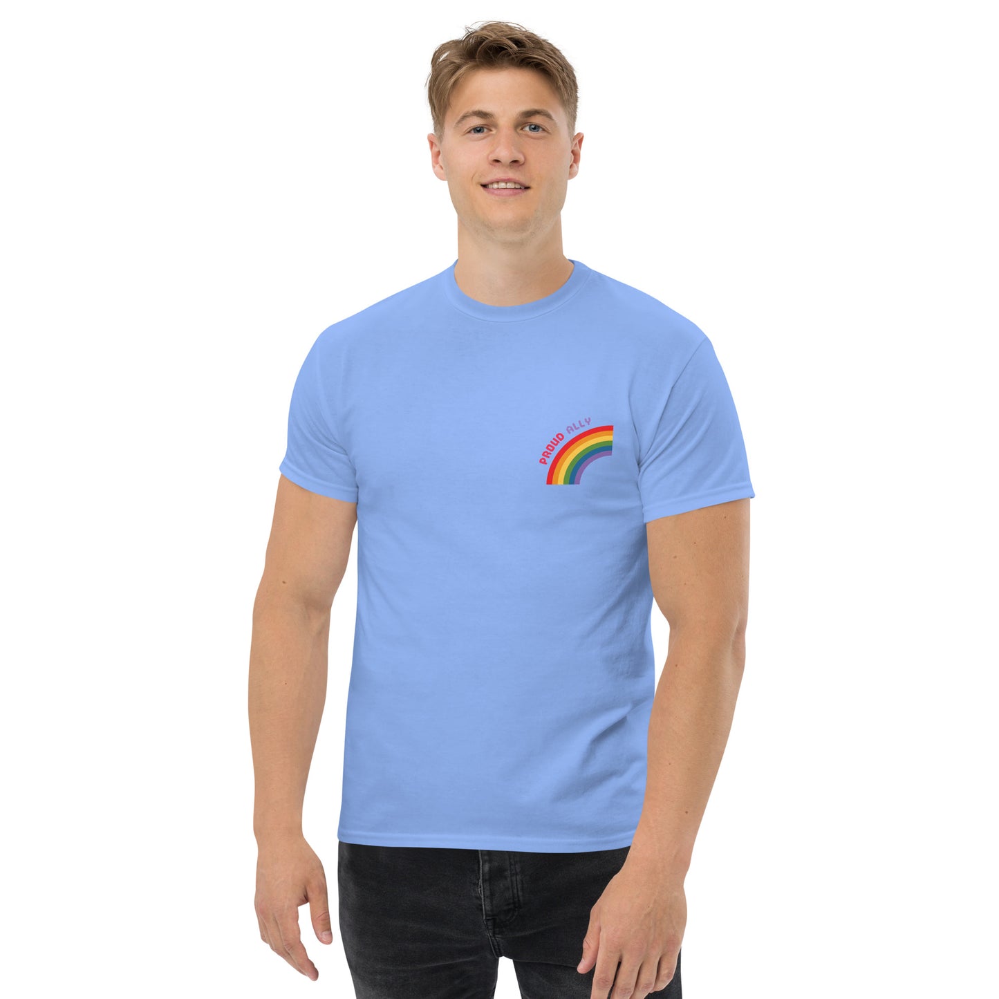 Proud Ally Small Logo Unisex Classic Tee