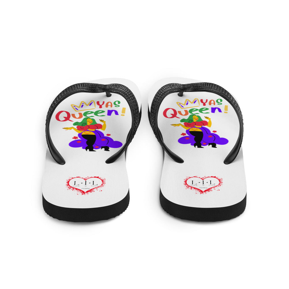 Yas Queen Flip-Flops