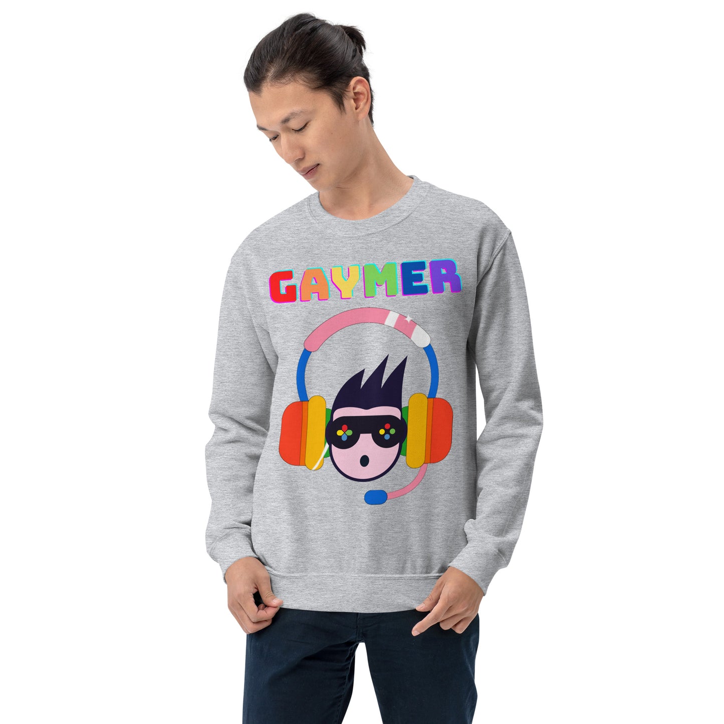 Gaymer Headphones Unisex Sweatshirt