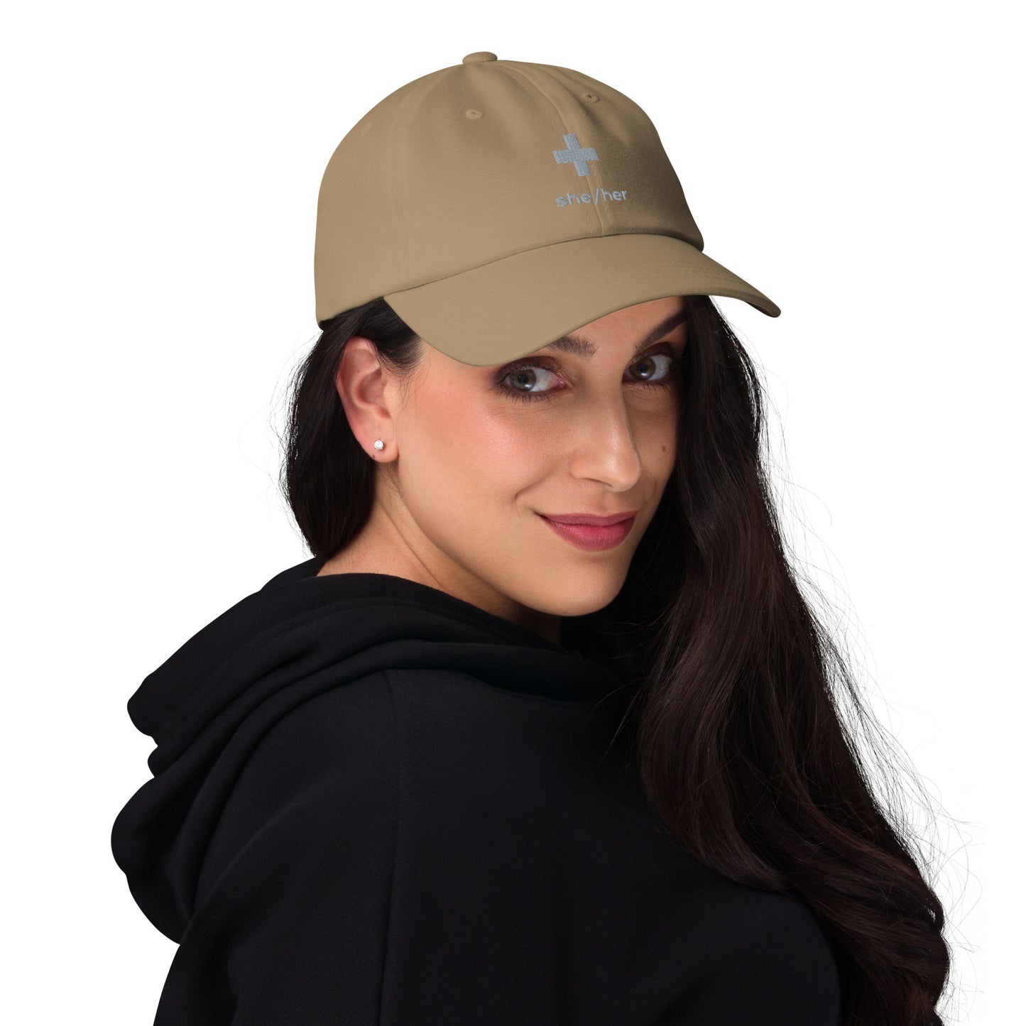 + Brand she/her Pronouns Hat - Various Colours