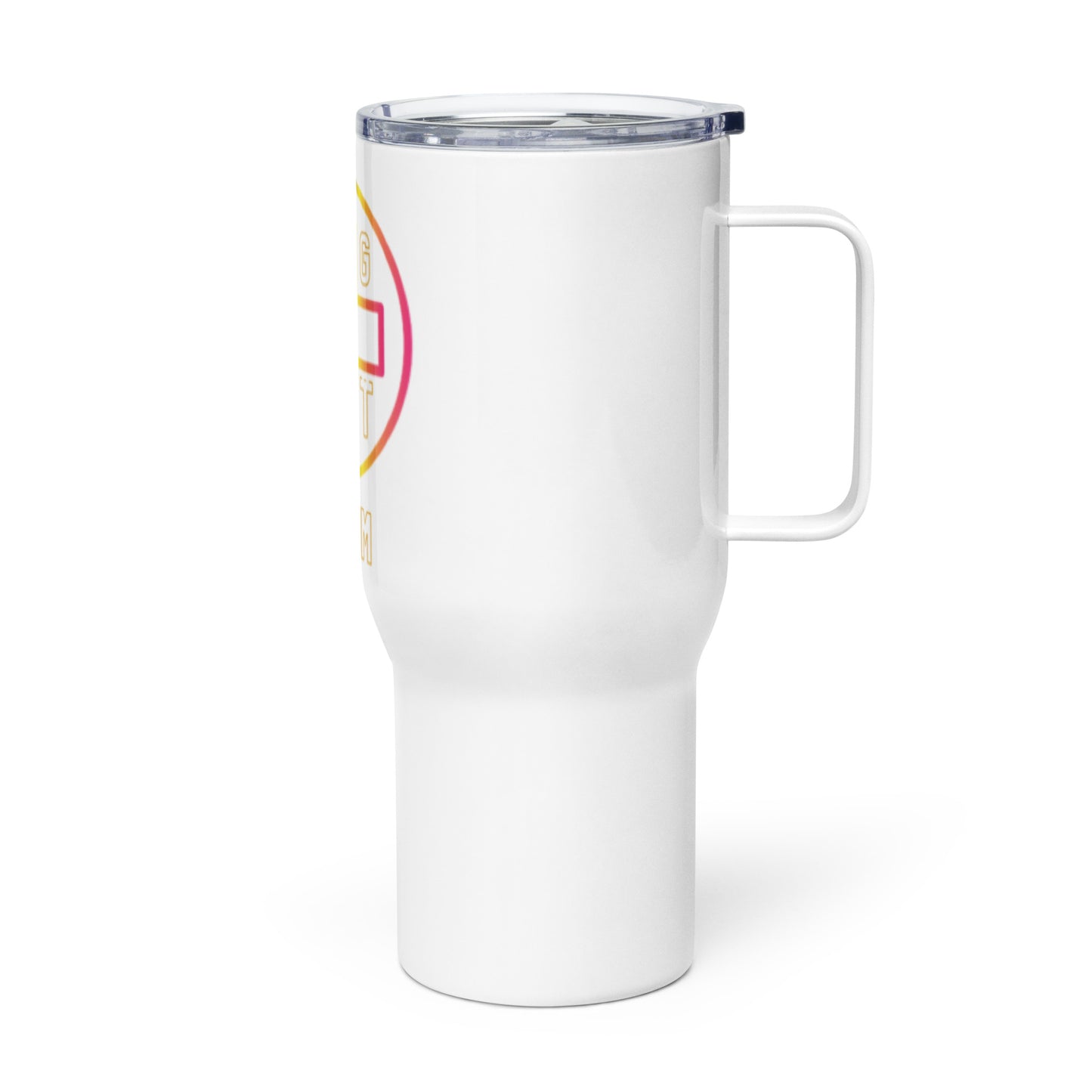 + Brand He/Him Pronouns Travel Mug With Handle