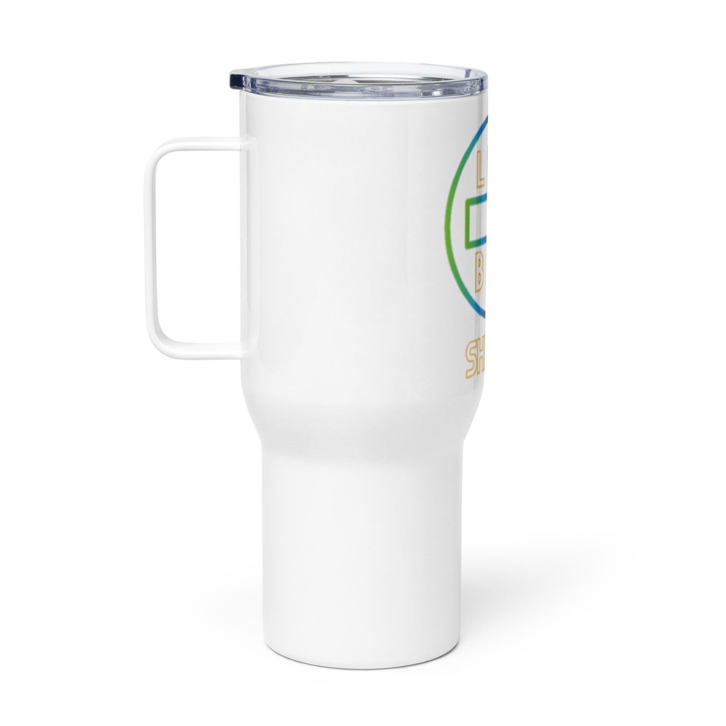 + Brand She/Her Pronouns Travel Mug With Handle