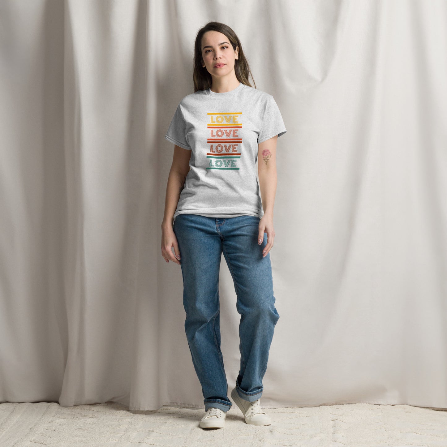 Love Love Love Unisex classic tee