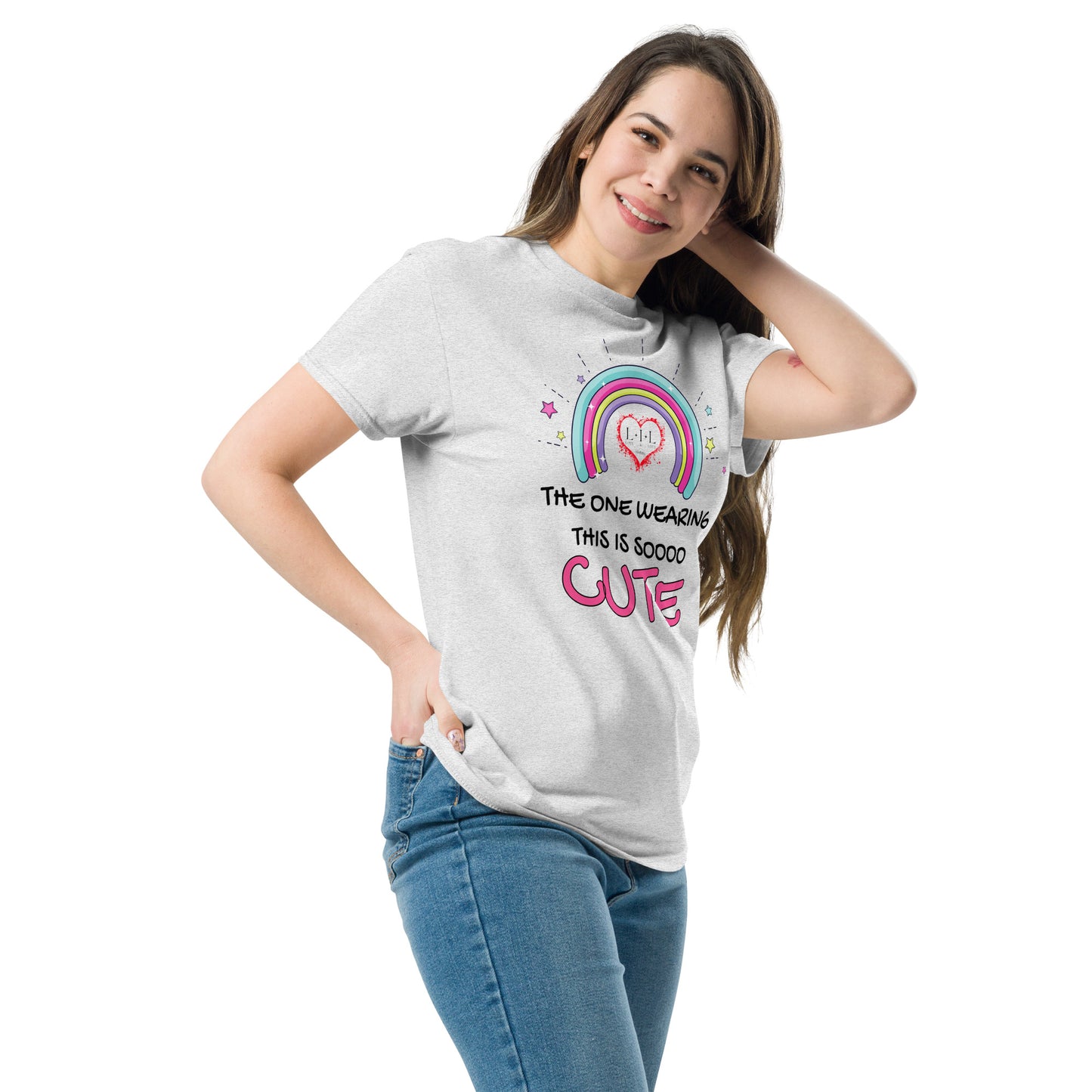 The One Wearing This Is Cute Unisex Classic Tee