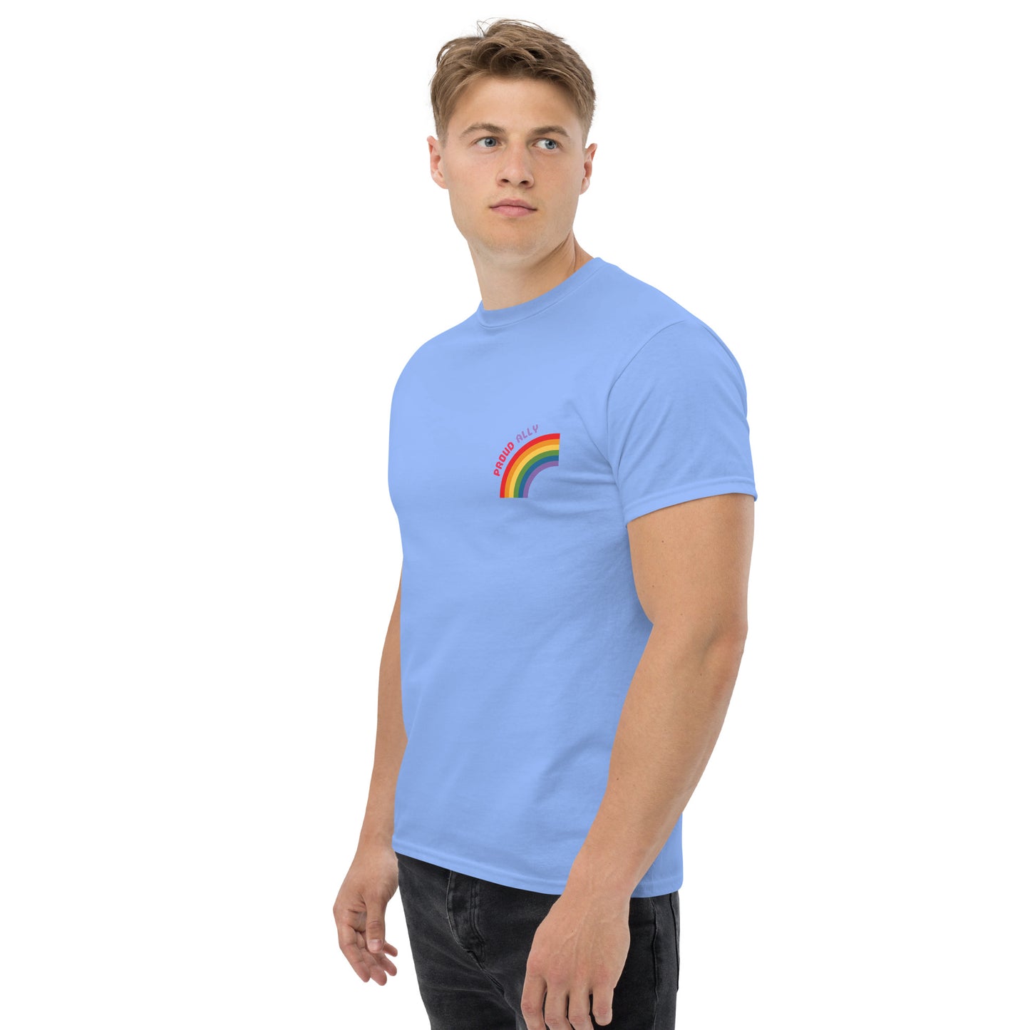 Proud Ally Small Logo Unisex Classic Tee