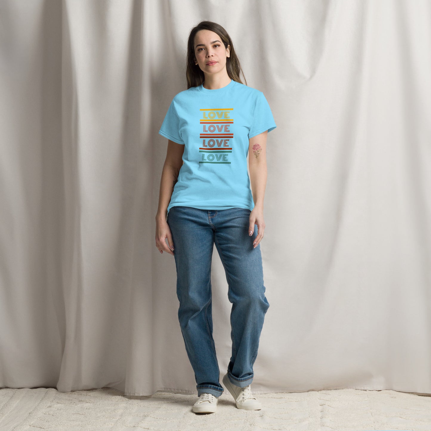 Love Love Love Unisex classic tee