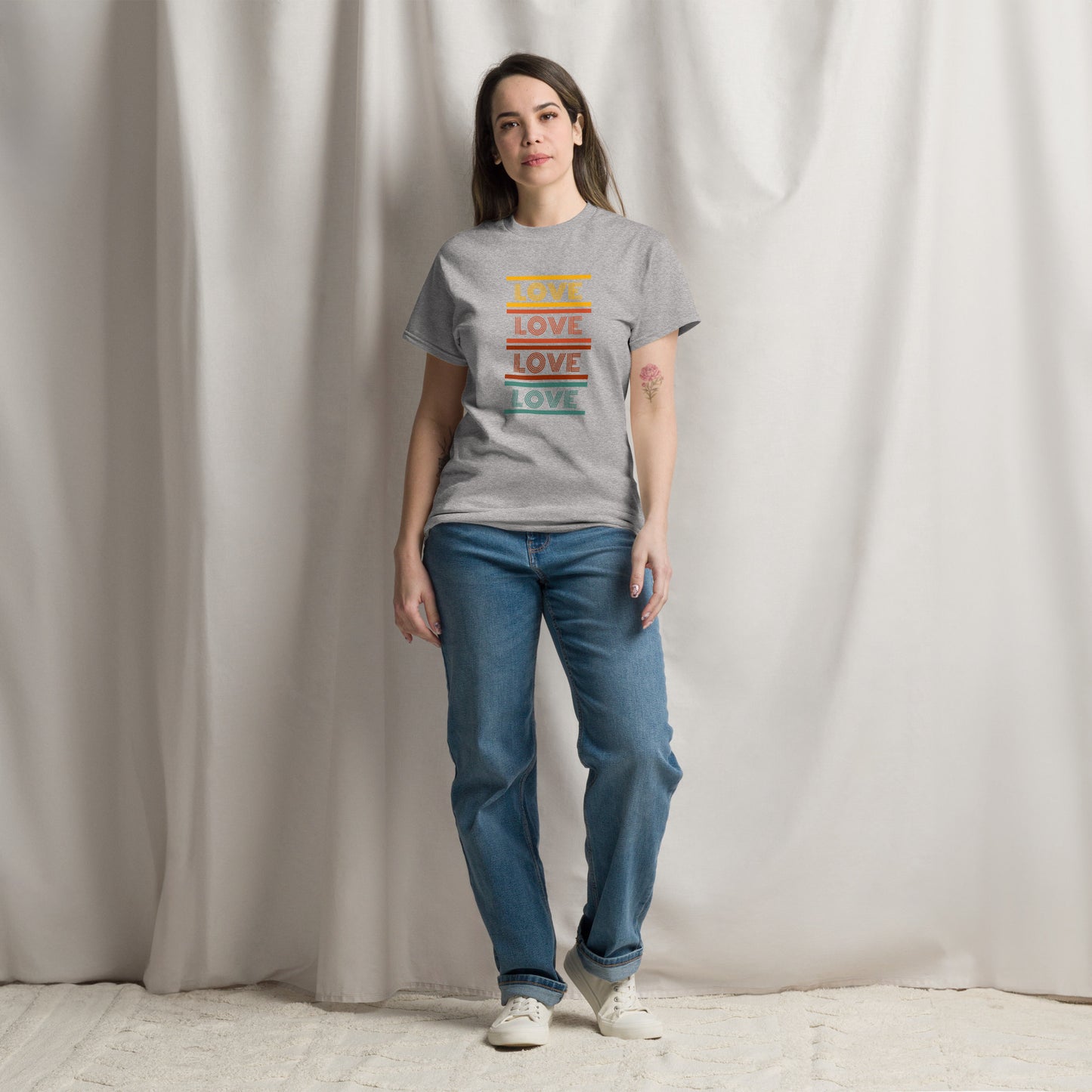 Love Love Love Unisex classic tee