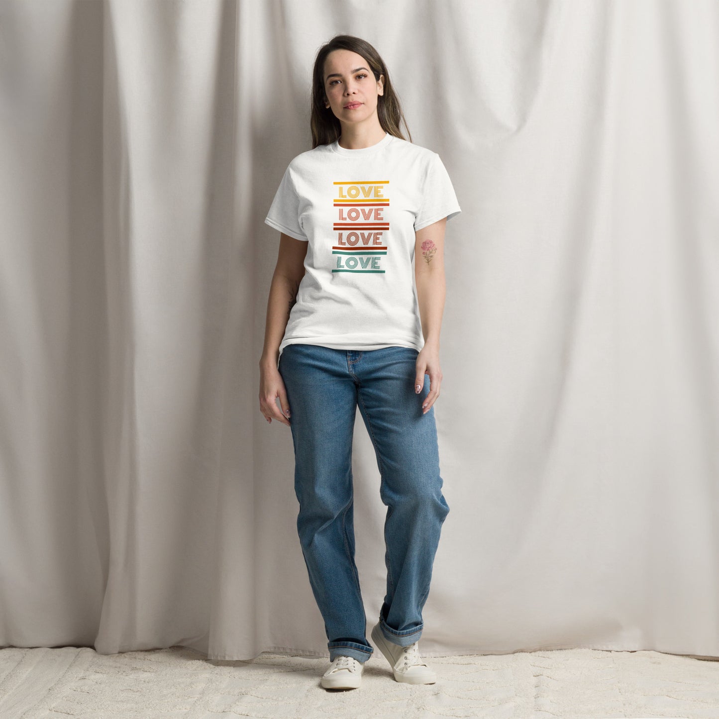 Love Love Love Unisex classic tee