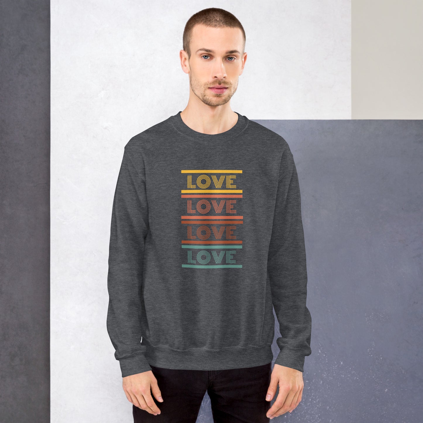 Love Love Love Unisex Sweatshirt