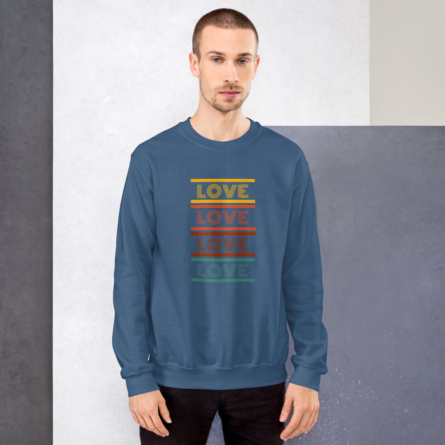 Love Love Love Unisex Sweatshirt