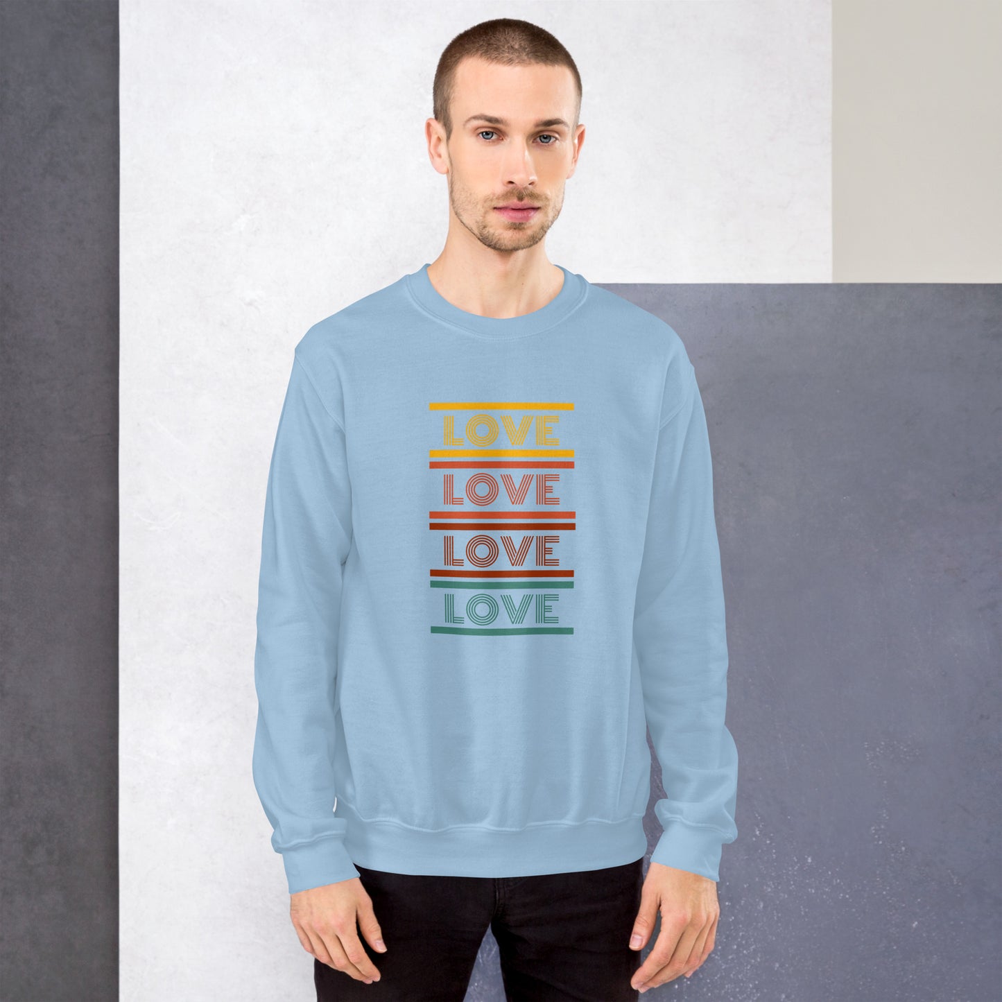 Love Love Love Unisex Sweatshirt