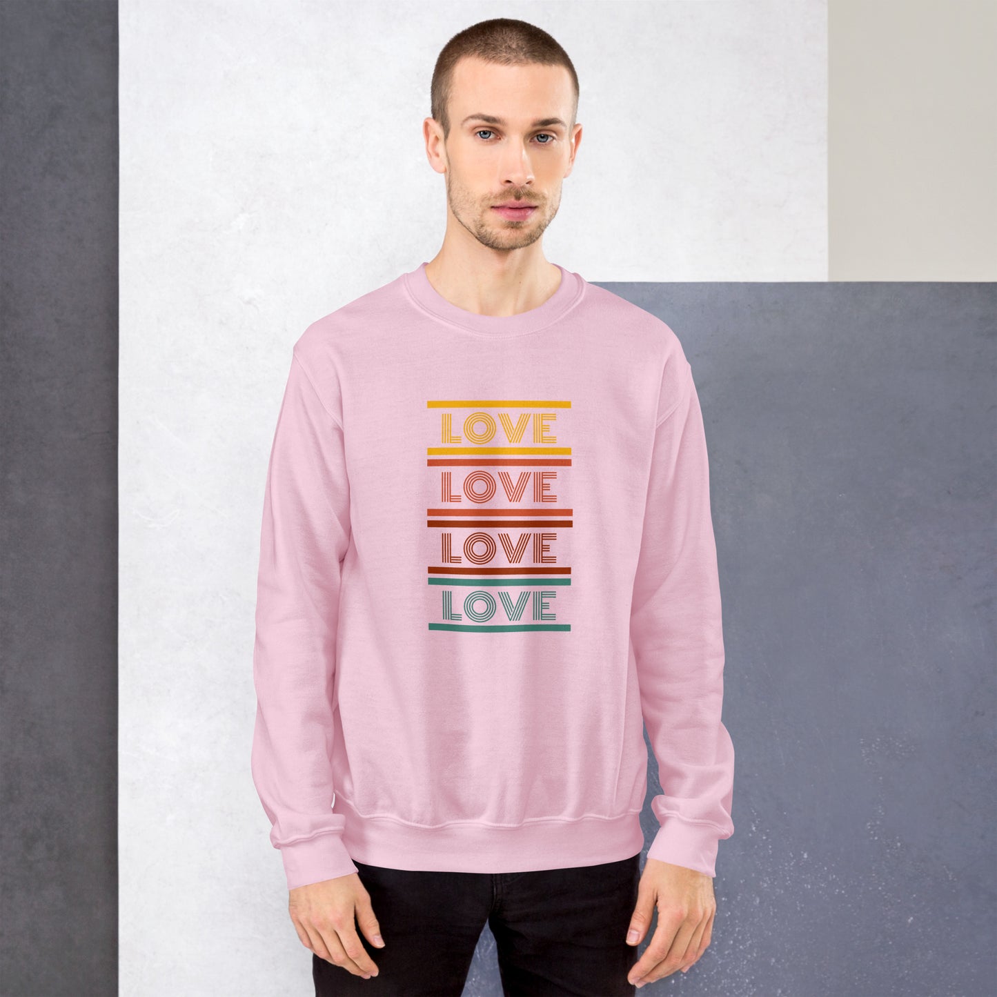 Love Love Love Unisex Sweatshirt