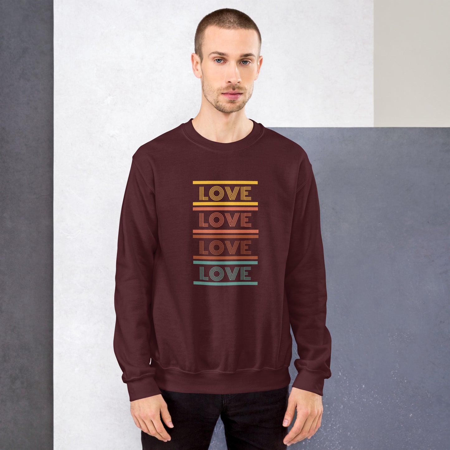 Love Love Love Unisex Sweatshirt