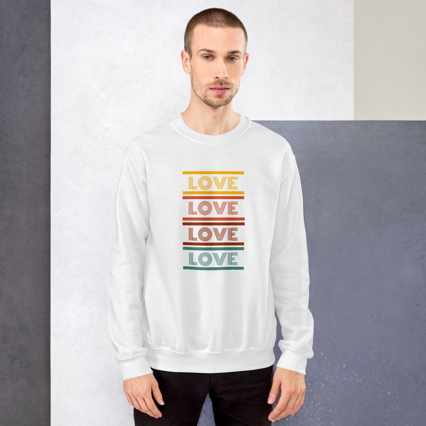 Love Love Love Unisex Sweatshirt