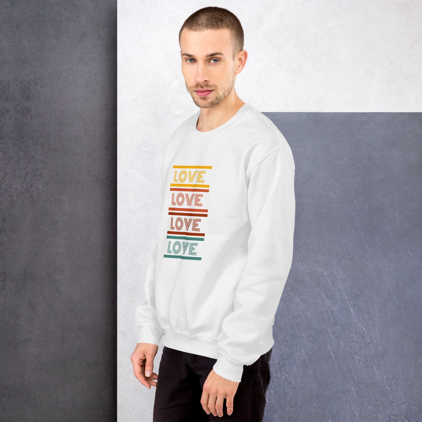 Love Love Love Unisex Sweatshirt