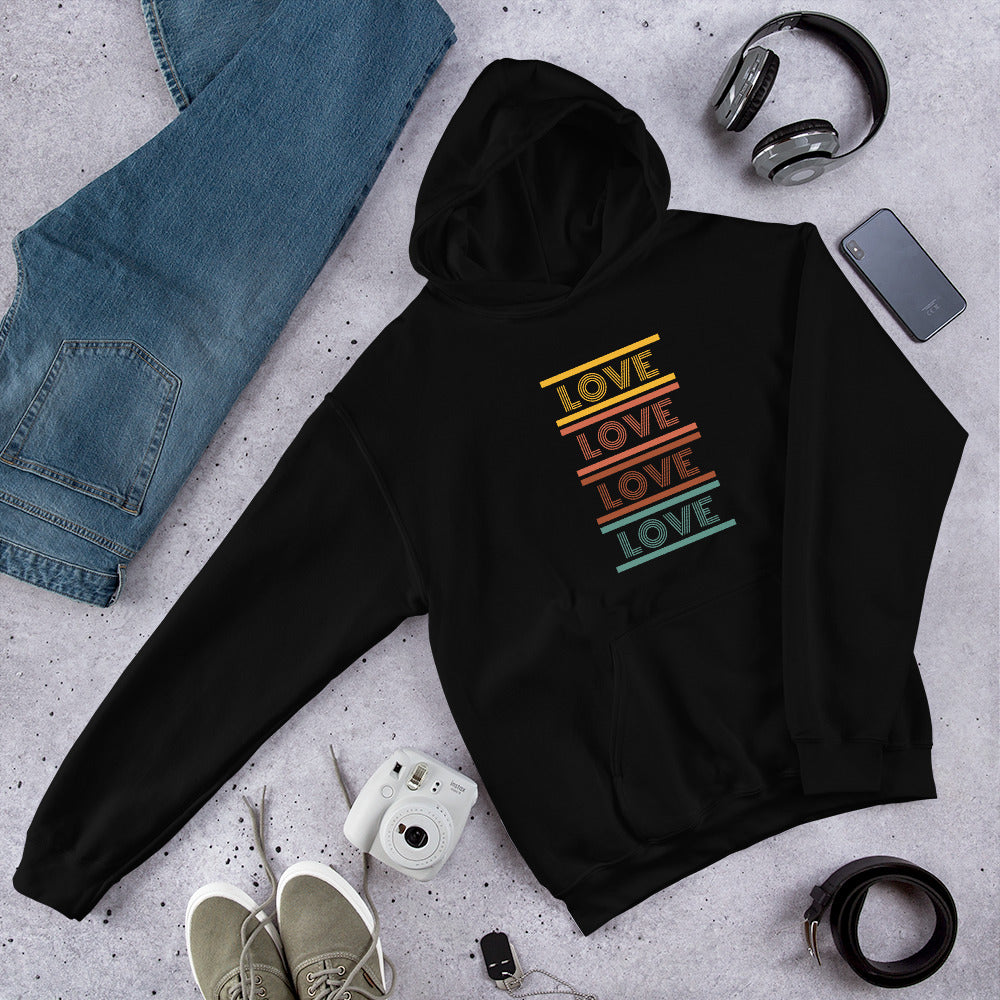 Love Love Love Unisex Hoodie