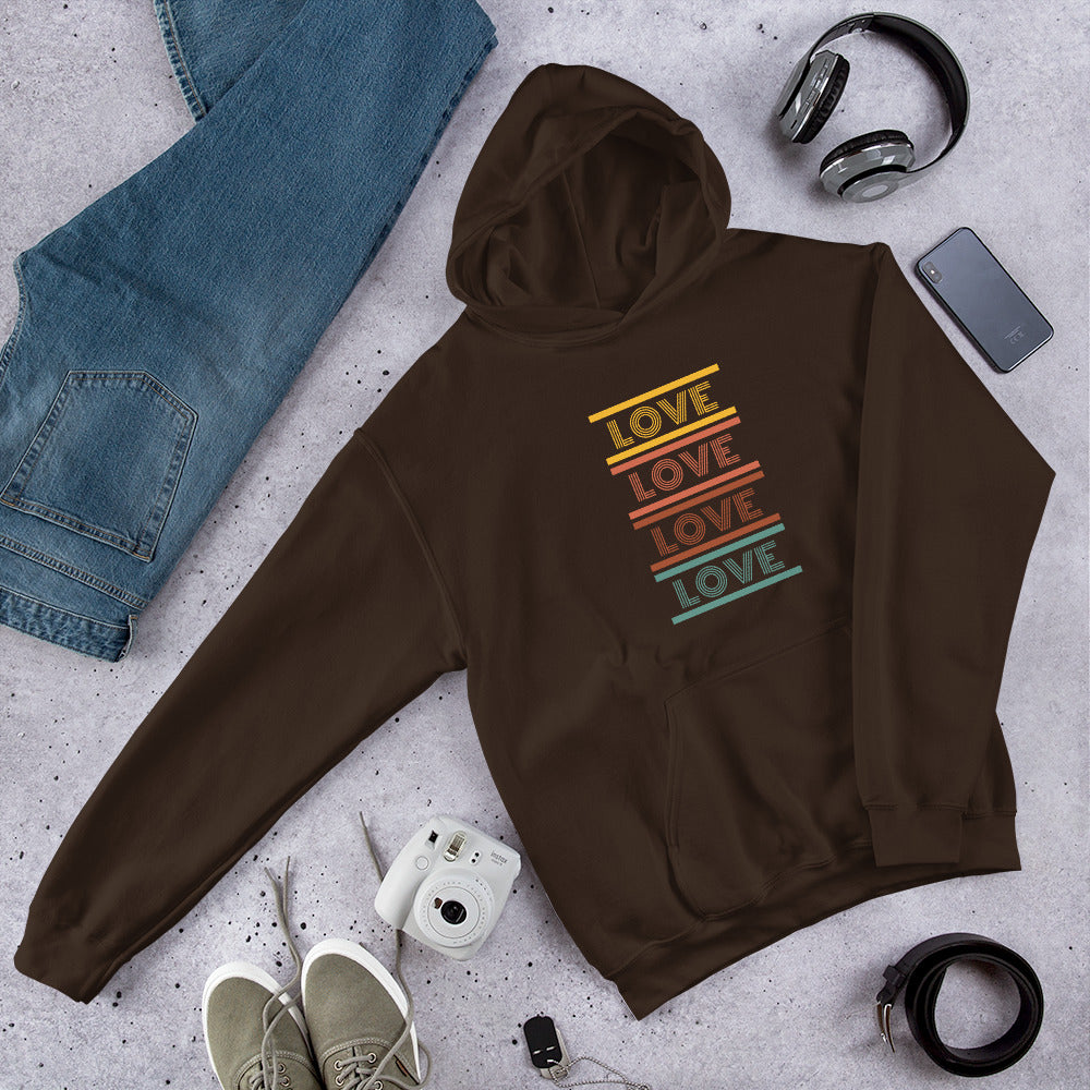 Love Love Love Unisex Hoodie