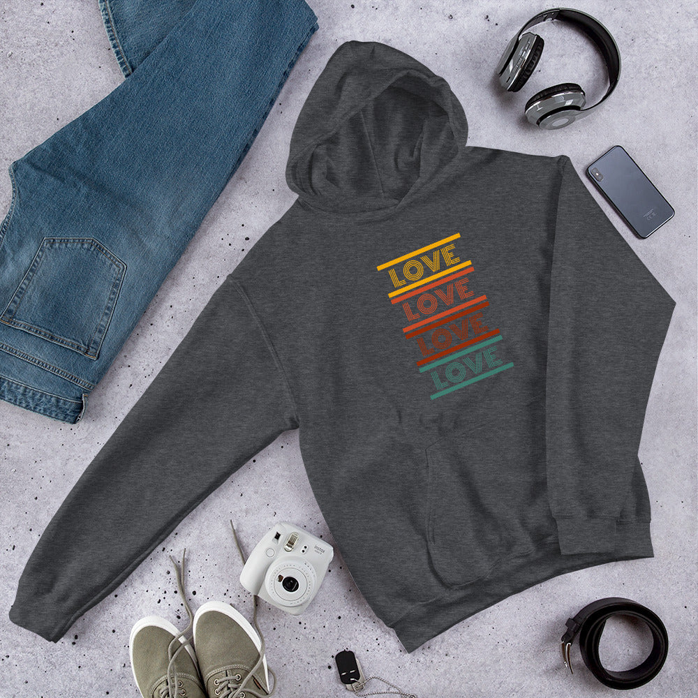 Love Love Love Unisex Hoodie