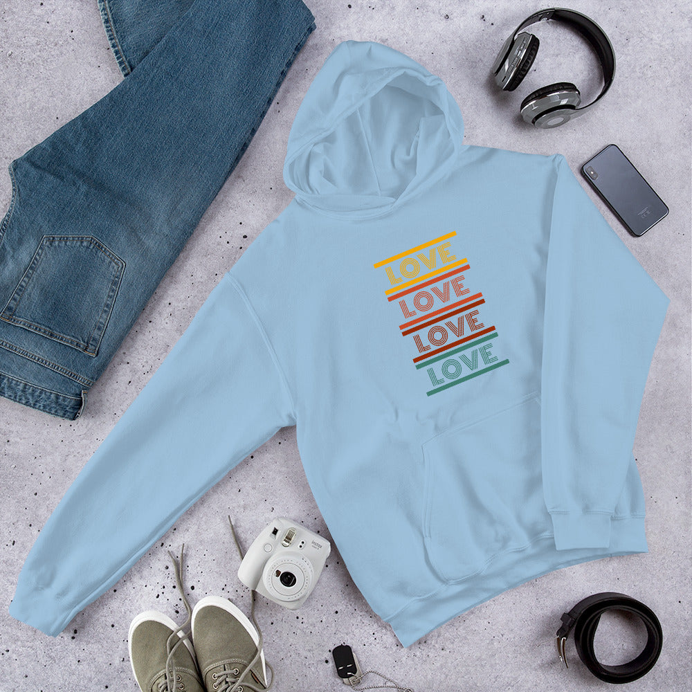 Love Love Love Unisex Hoodie