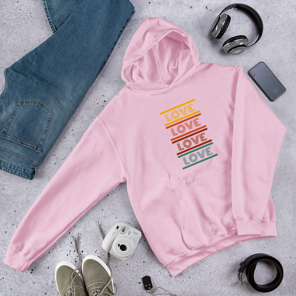 Love Love Love Unisex Hoodie