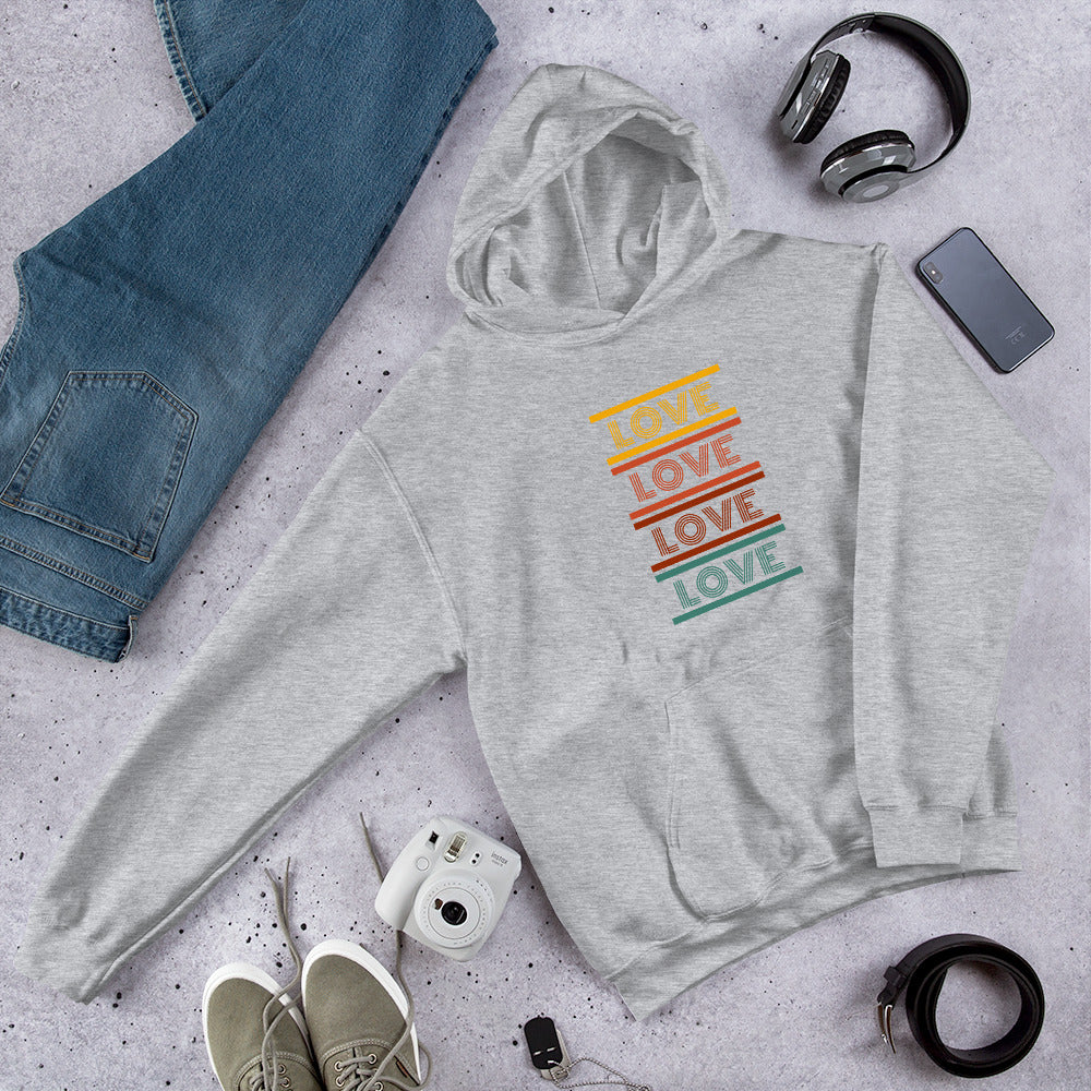 Love Love Love Unisex Hoodie