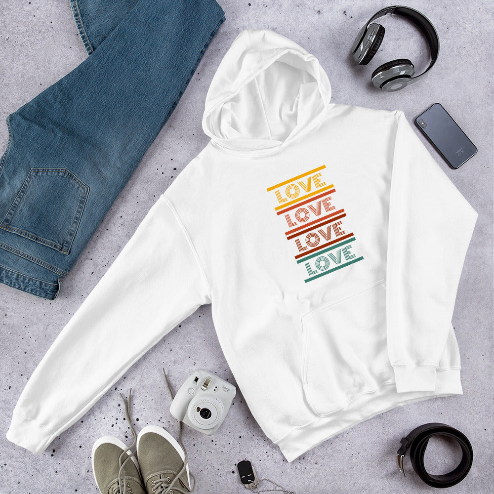 Love Love Love Unisex Hoodie