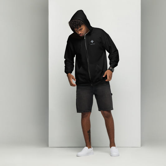 + Brand he/him Unisex Heavy Blend Zip Hoodie