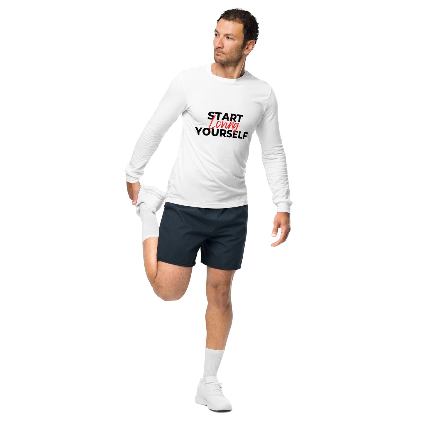 Start Loving Yourself Unisex Long Sleeve Tee