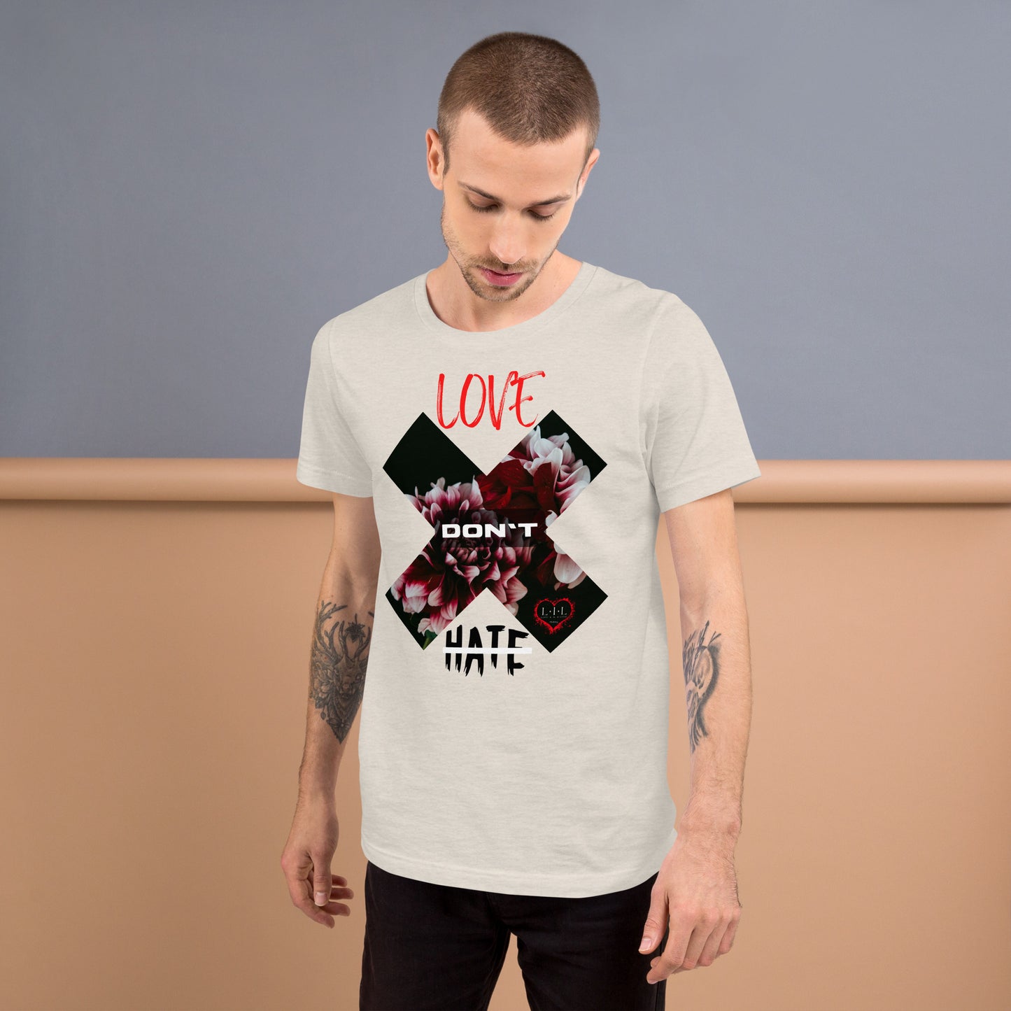 Love Don't Hate Unisex t-shirt