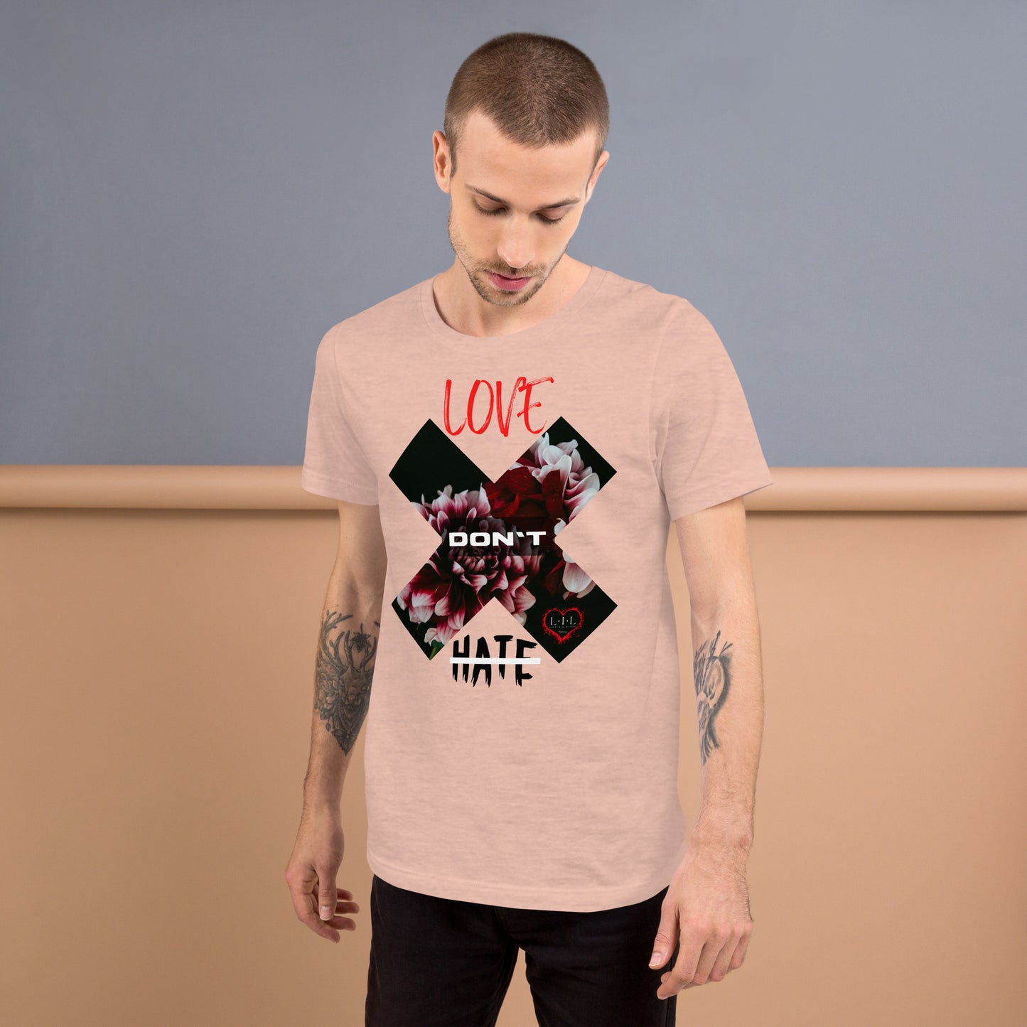 Love Don't Hate Unisex t-shirt