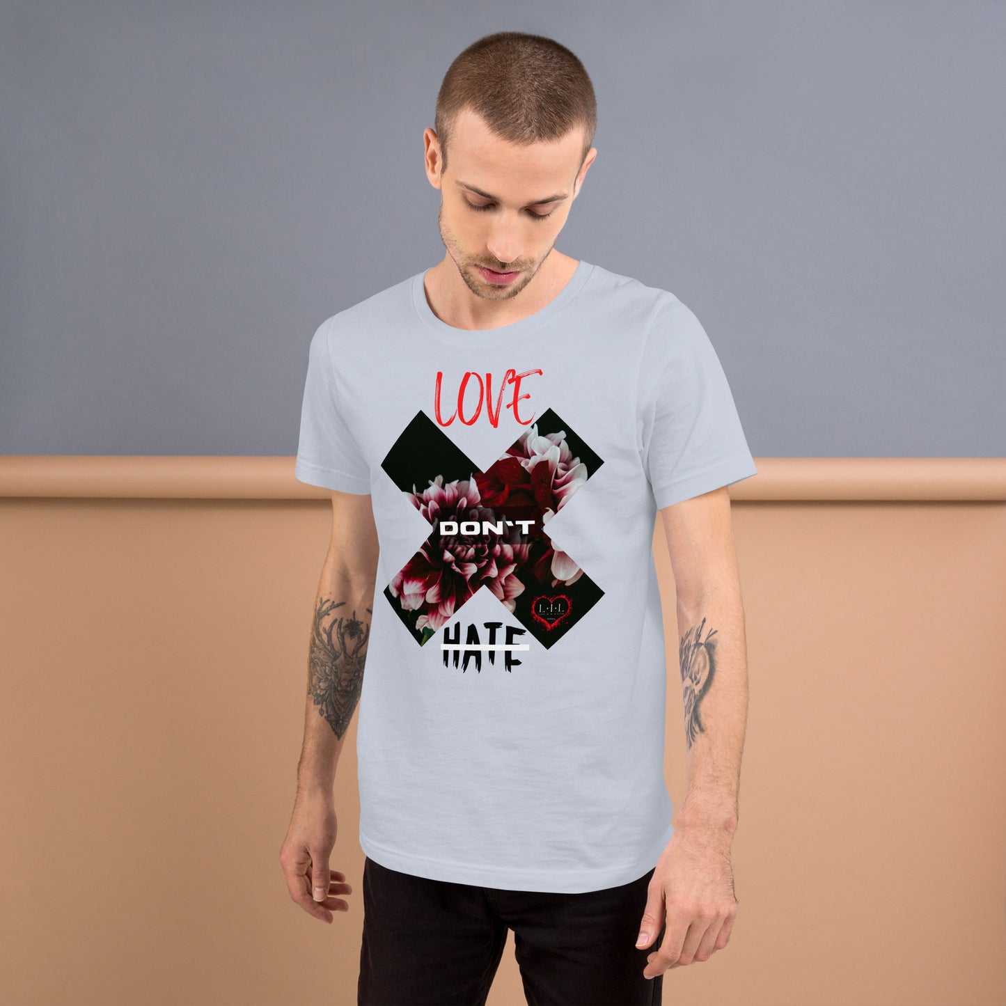 Love Don't Hate Unisex t-shirt