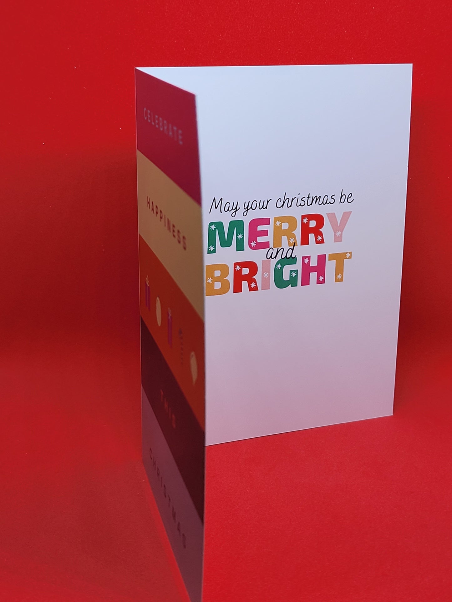 Celebrate Happiness This Christmas Card