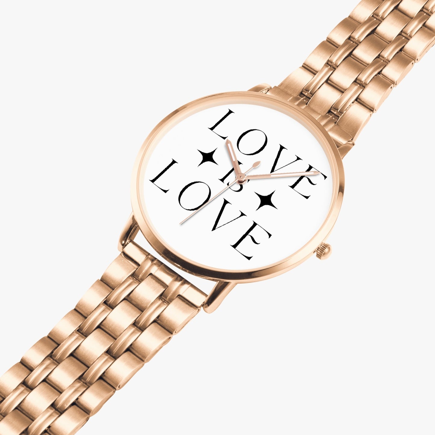 Love Is Love Steel Strap Quartz watch