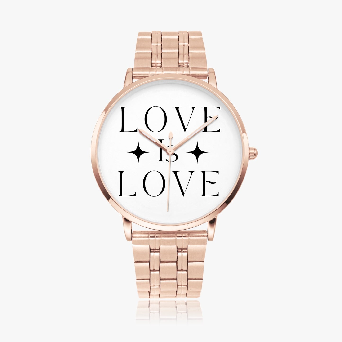 Love Is Love Steel Strap Quartz watch