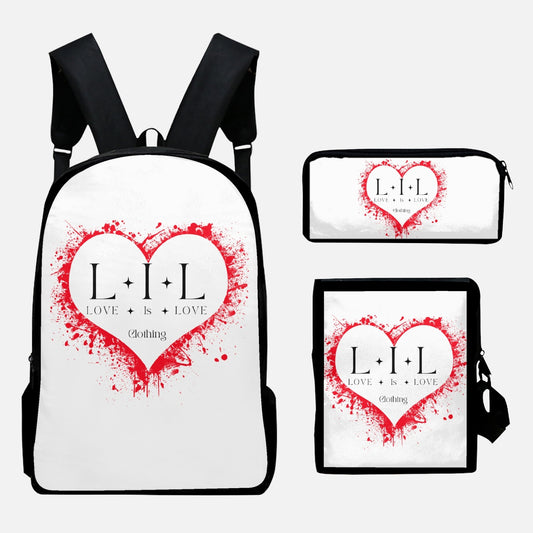 Love Is Love Oxford Bags Set 3pcs