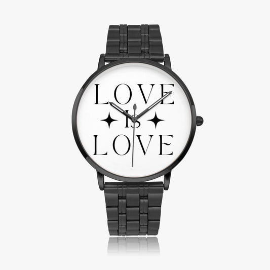 Love Is Love Steel Strap Quartz watch
