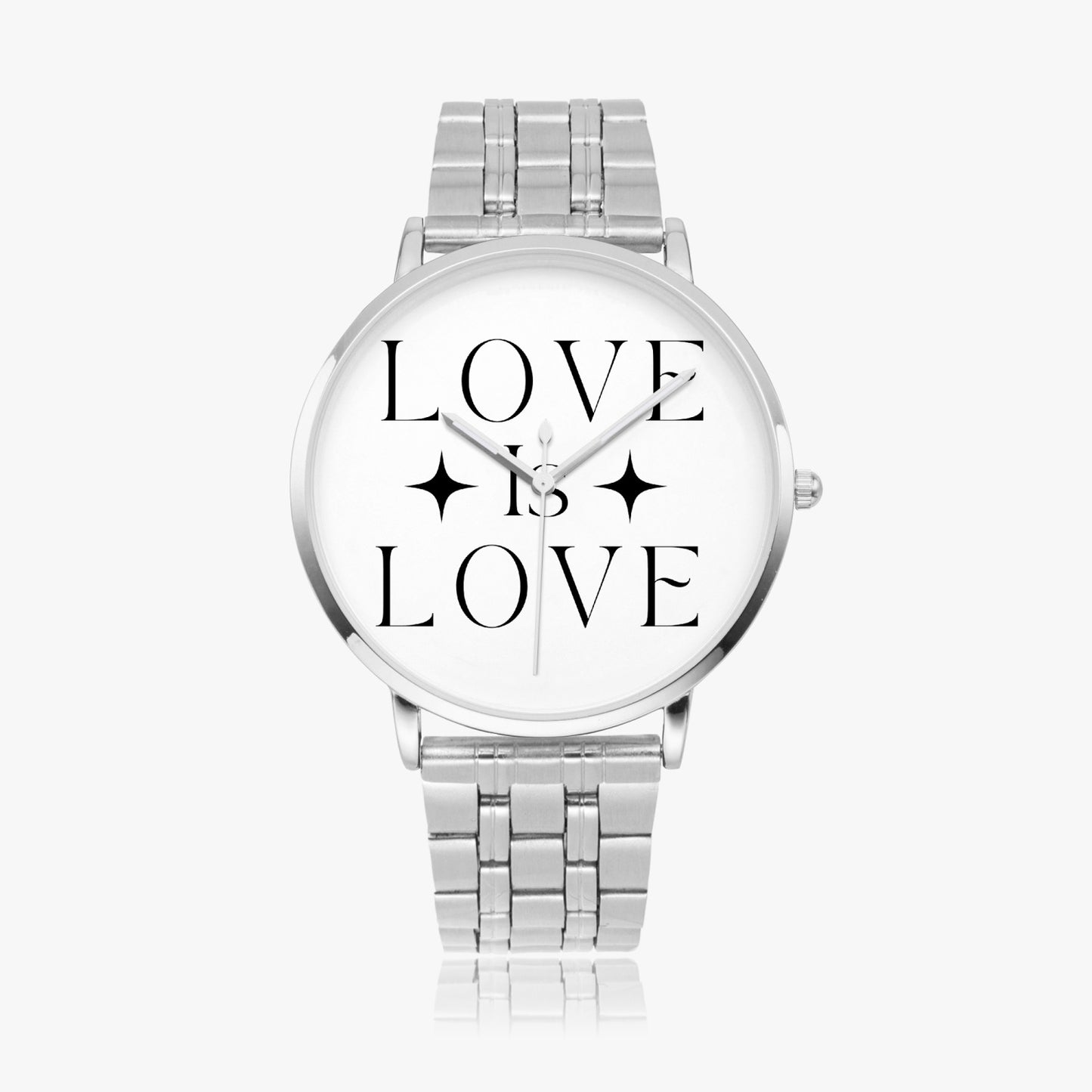 Love Is Love Steel Strap Quartz watch