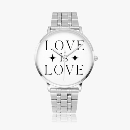 Love Is Love Steel Strap Quartz watch