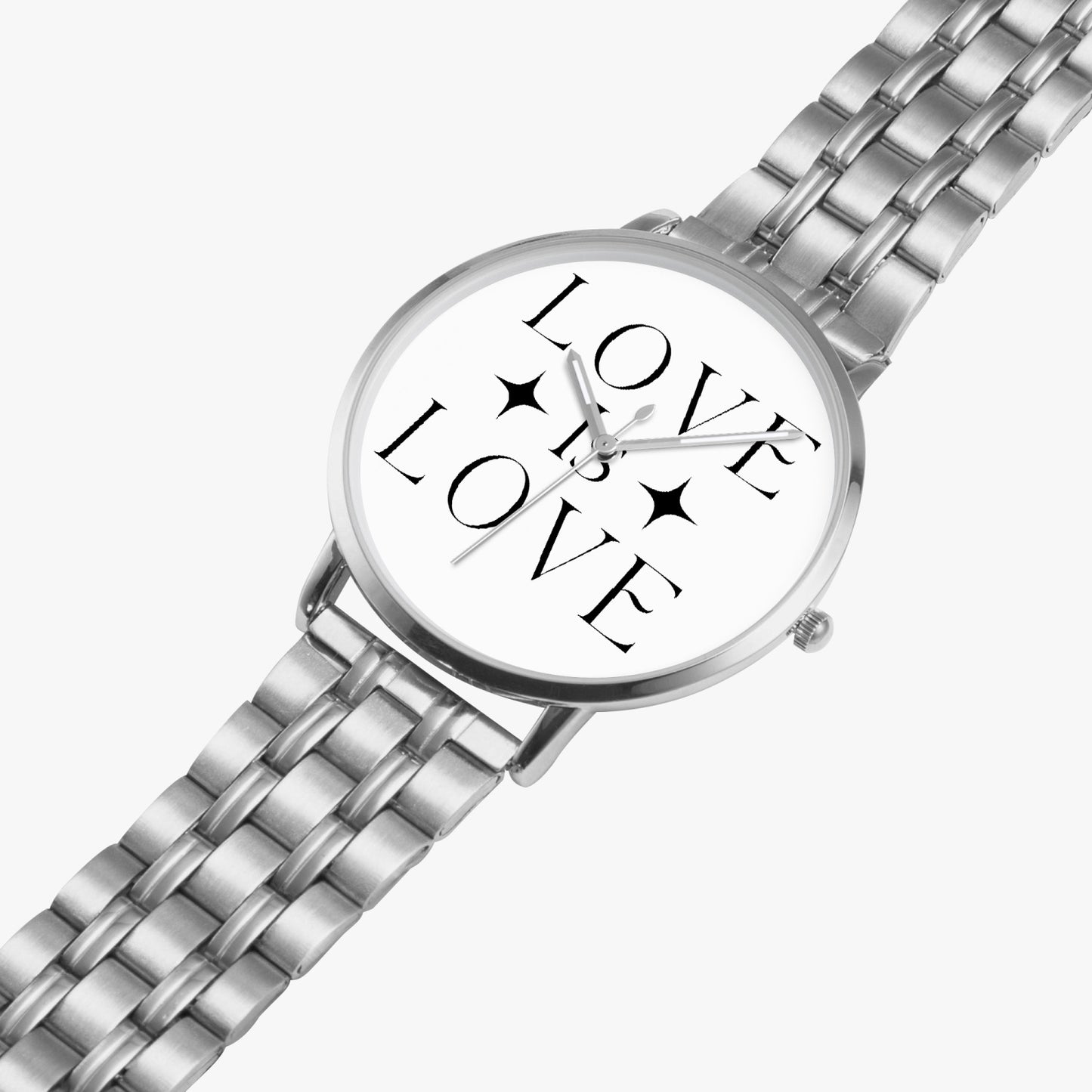 Love Is Love Steel Strap Quartz watch