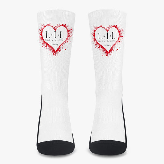 Love Is Love Logo Reinforced Sports Socks