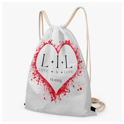 Love Is Love Drawstring Bag