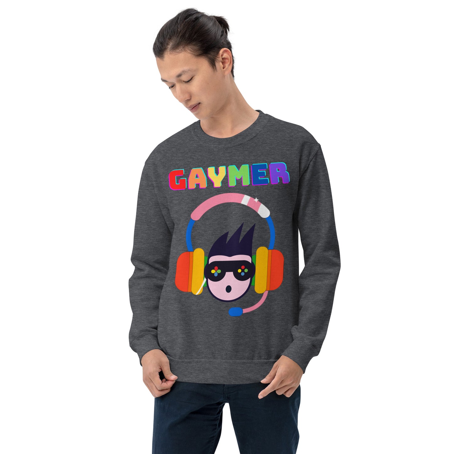 Gaymer Headphones Unisex Sweatshirt