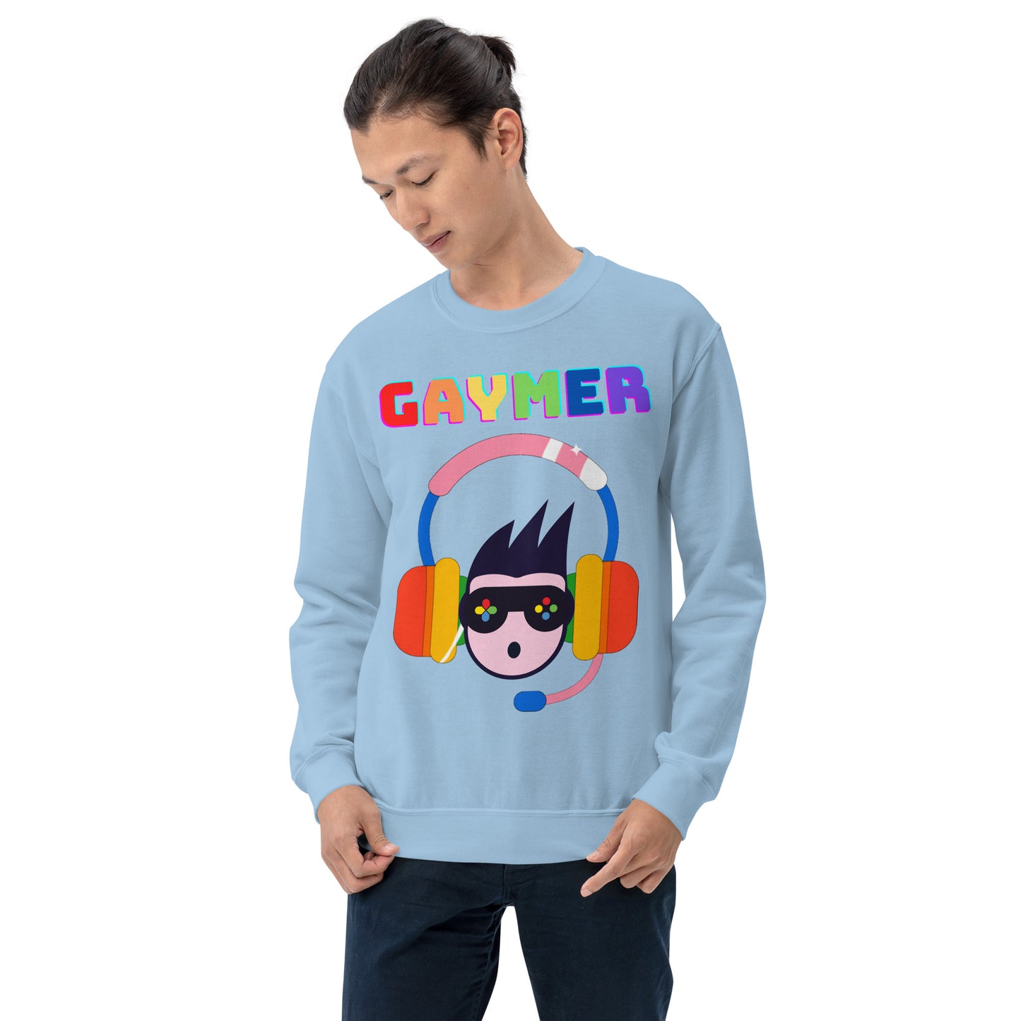 Gaymer Headphones Unisex Sweatshirt