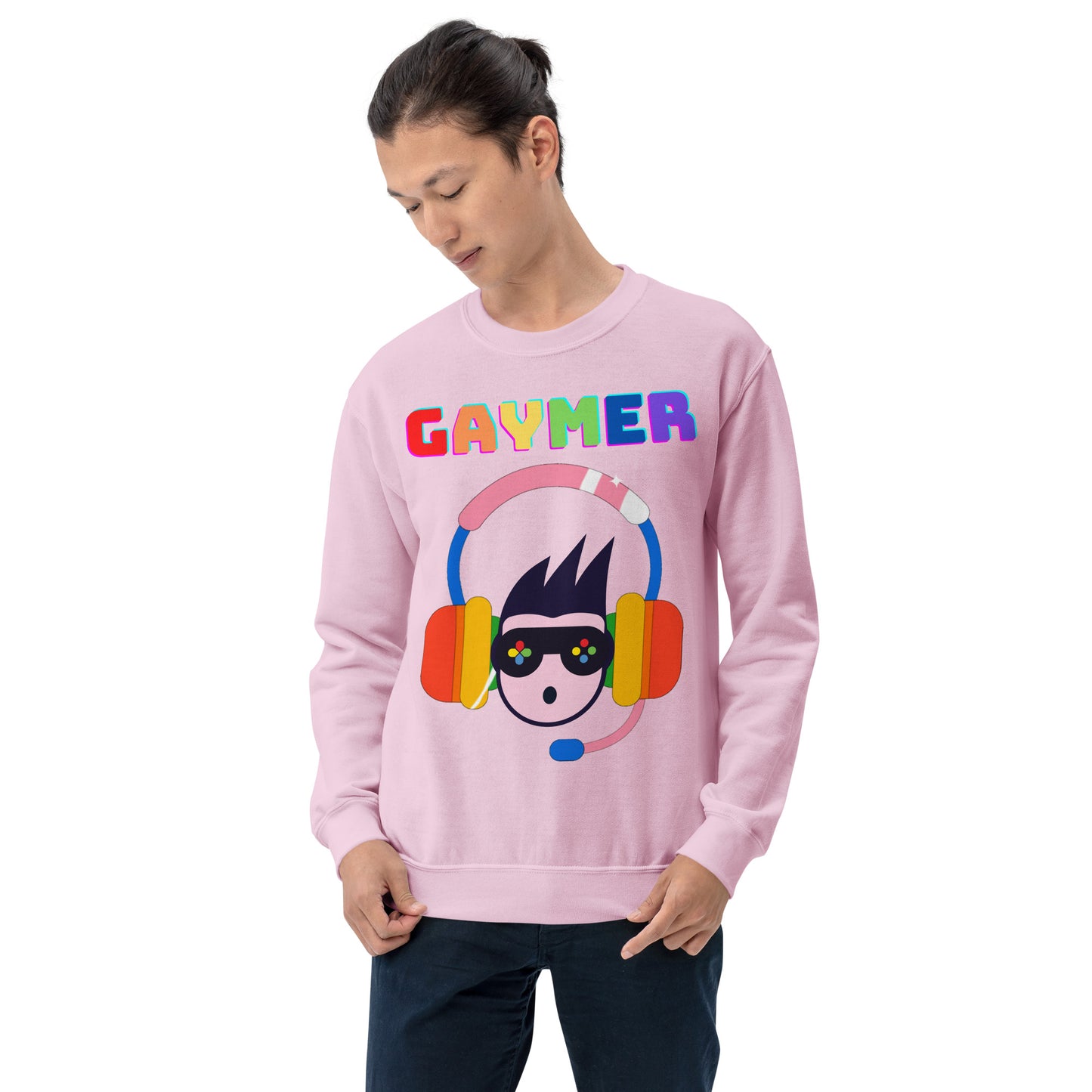 Gaymer Headphones Unisex Sweatshirt