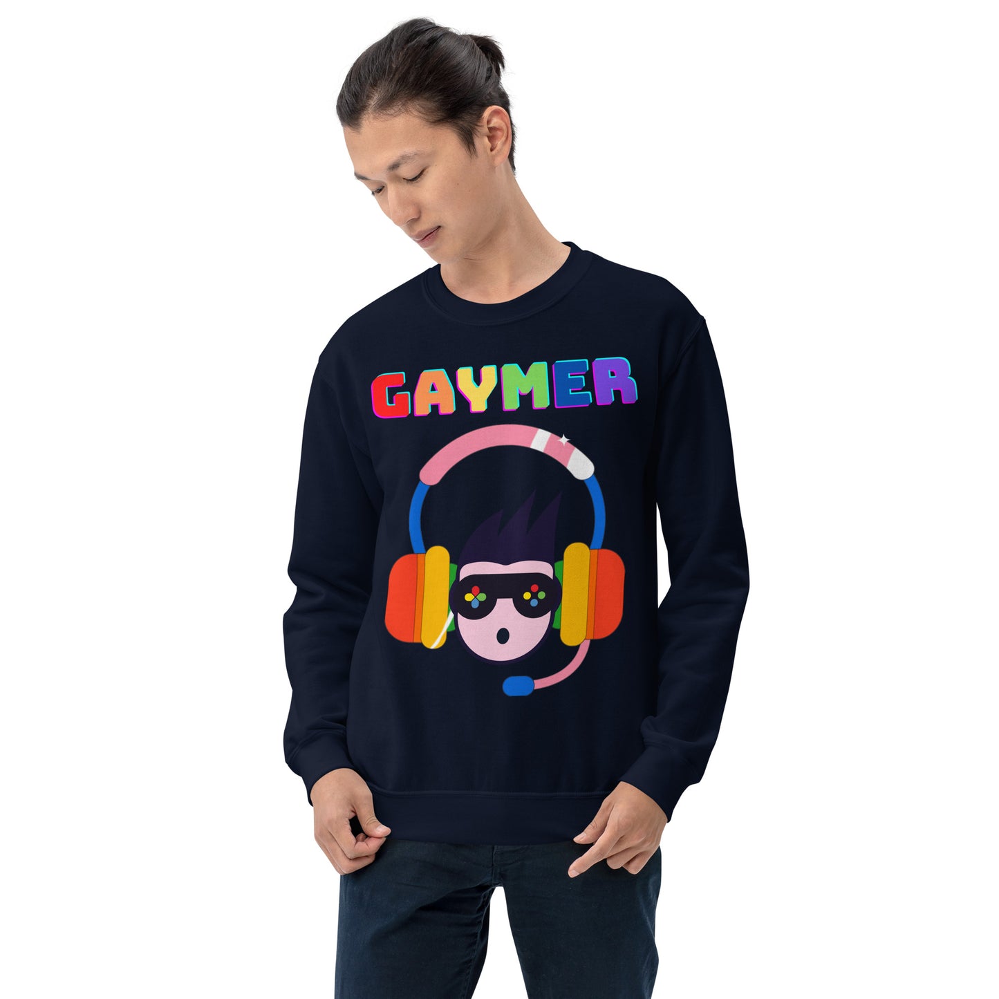 Gaymer Headphones Unisex Sweatshirt