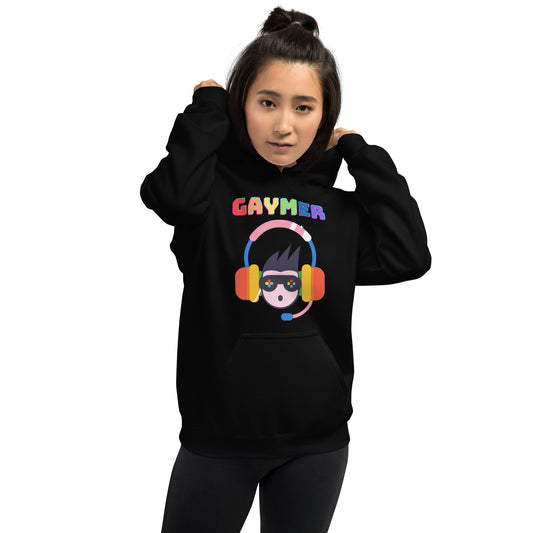 Gaymer Headphones Unisex Hoodie