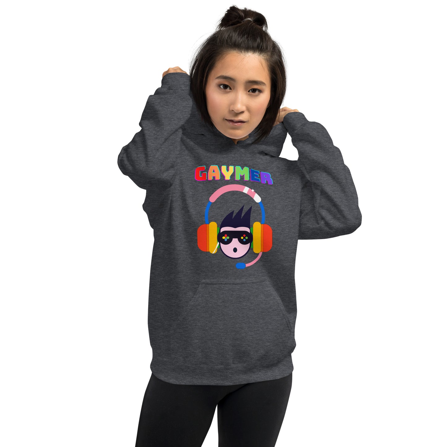 Gaymer Headphones Unisex Hoodie