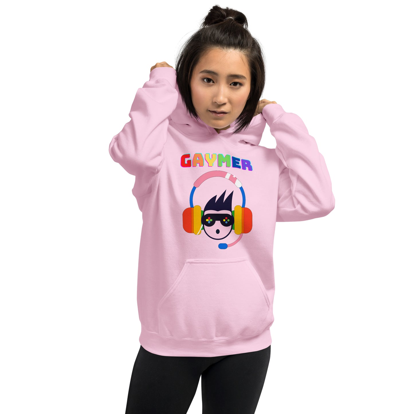 Gaymer Headphones Unisex Hoodie