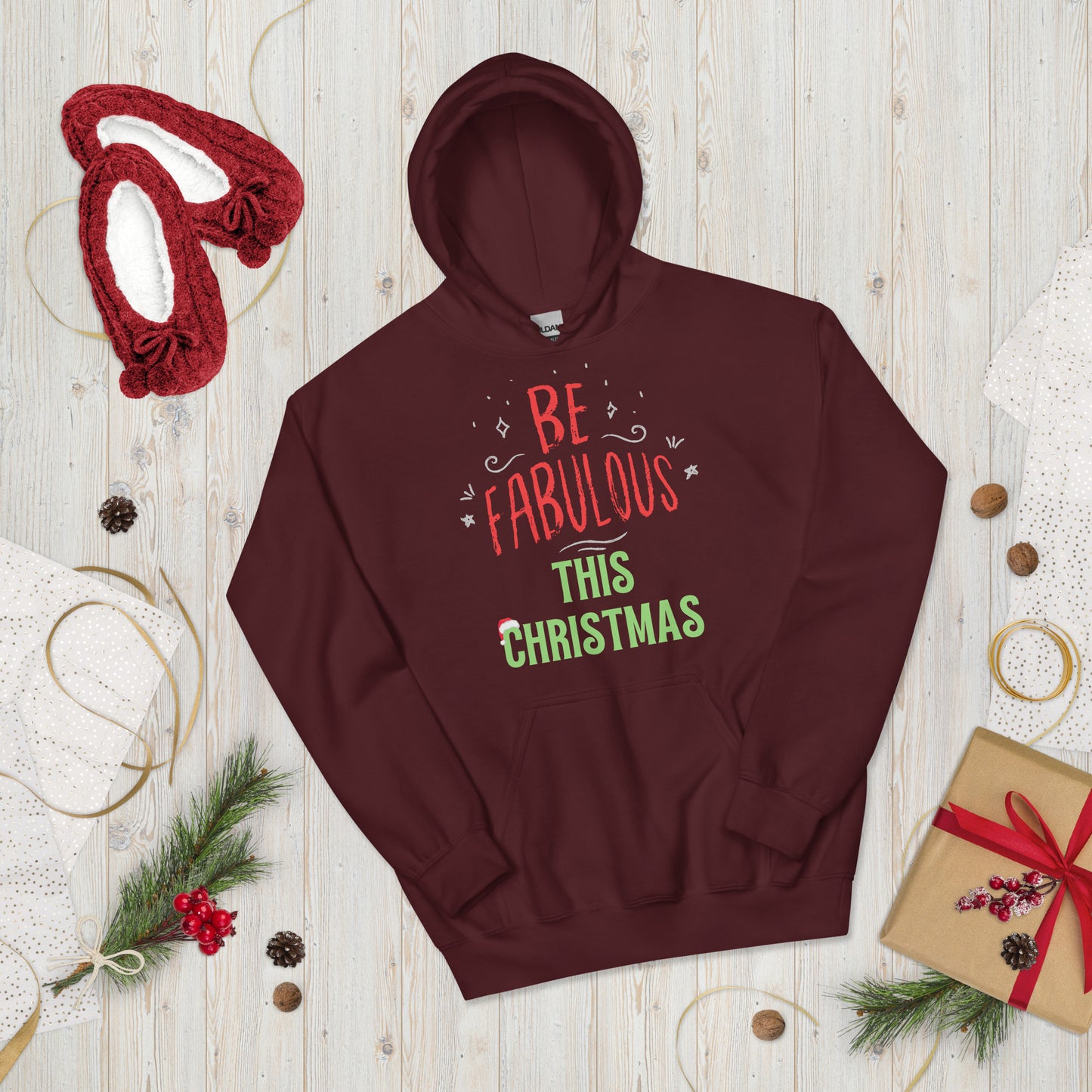 Be Fabulous This Christmas Unisex Hoodie