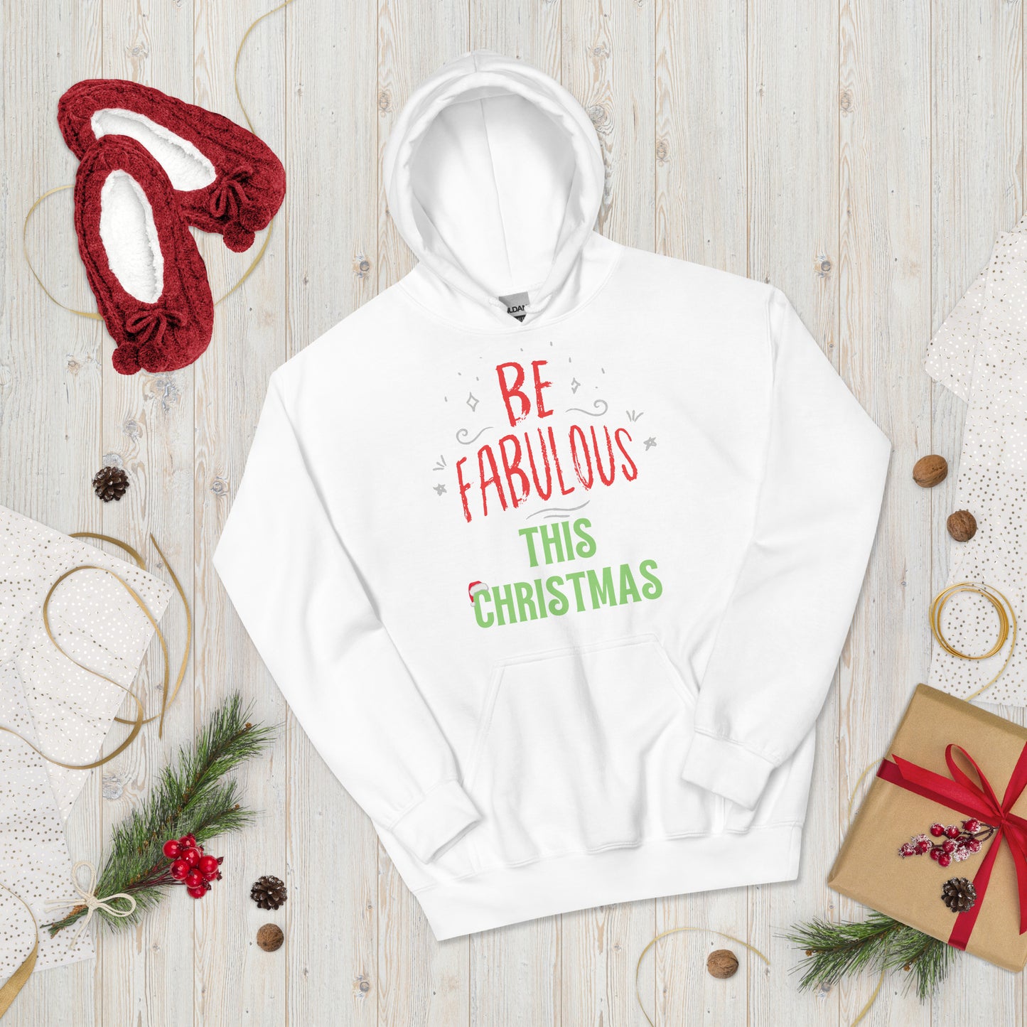 Be Fabulous This Christmas Unisex Hoodie